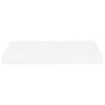 vidaXL Étagère murale flottante Blanc brillant 50x23x3 8 cm MDF