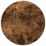 vidaXL Meuble d'appoint Chêne Fumé 40 x 40 x 100 cm Bois d’ingénierie