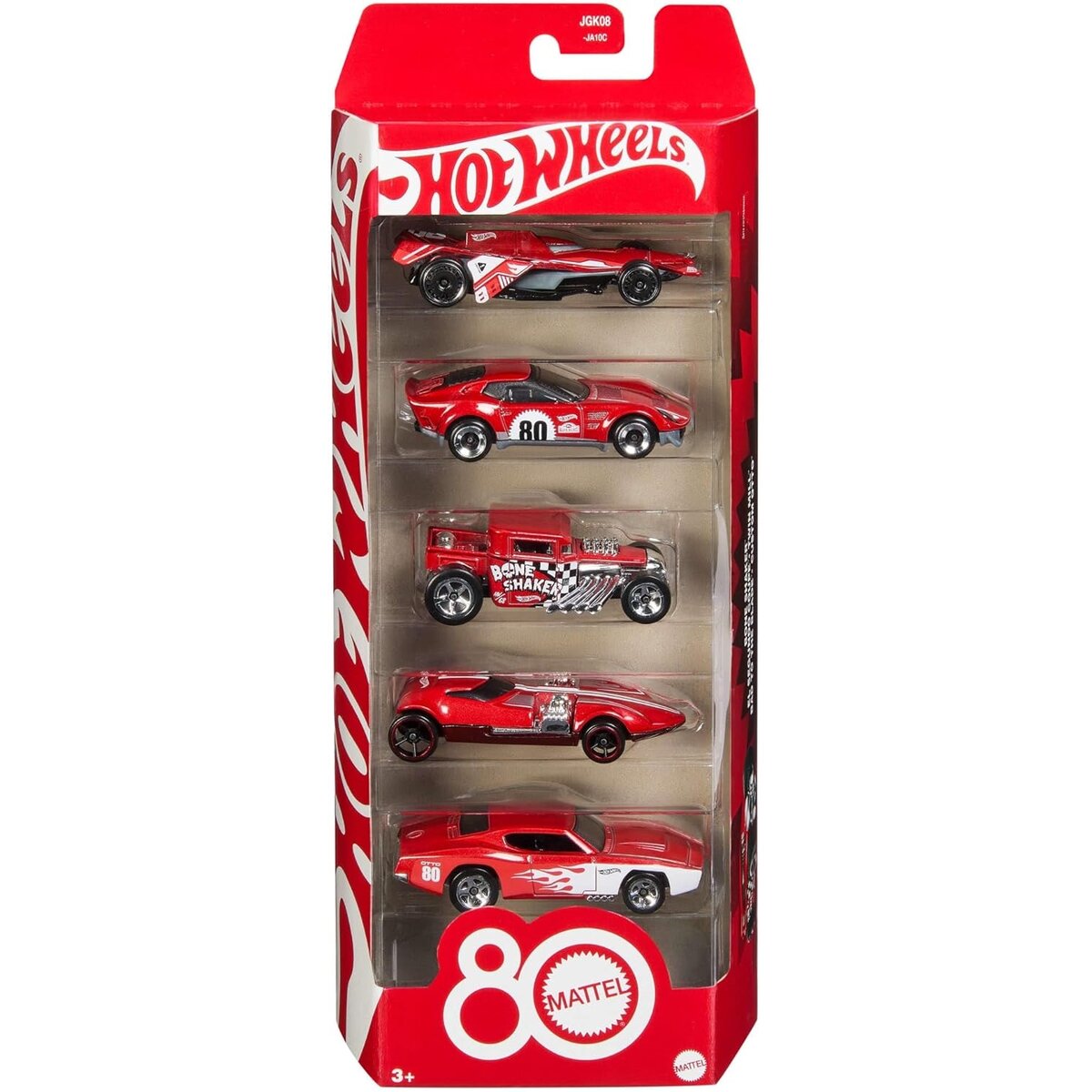Mattel JGK08 - Hot Wheels-Coffret De 5 Véhicules - La Poste