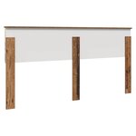 vidaXL Tête de lit Bois Ancien 140 cm Bois d'ingénierie