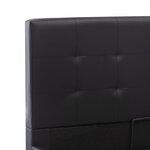 vidaXL Cadre de lit avec rangement hydraulique Similicuir 180x200 cm