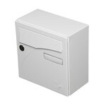 Boîte aux lettres, Préface compact Blanc brillant RAL 9016B