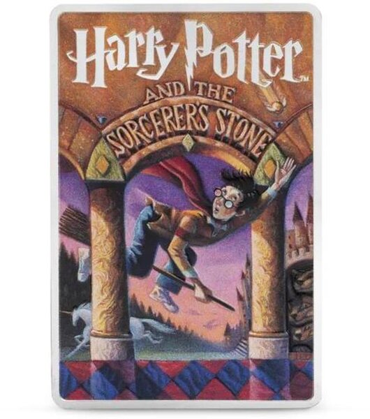 Pièce de monnaie en Argent 3 Dollars g 62.2 (2 oz) Millésime 2025 Harry Potter Book Covers HARRY POTTER AND THE SORCERER STONE
