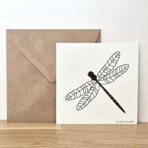 Carte - Libellule