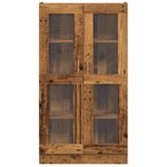 vidaXL Buffet haut vieux bois 82 5x30 5x150 cm bois d'ingénierie