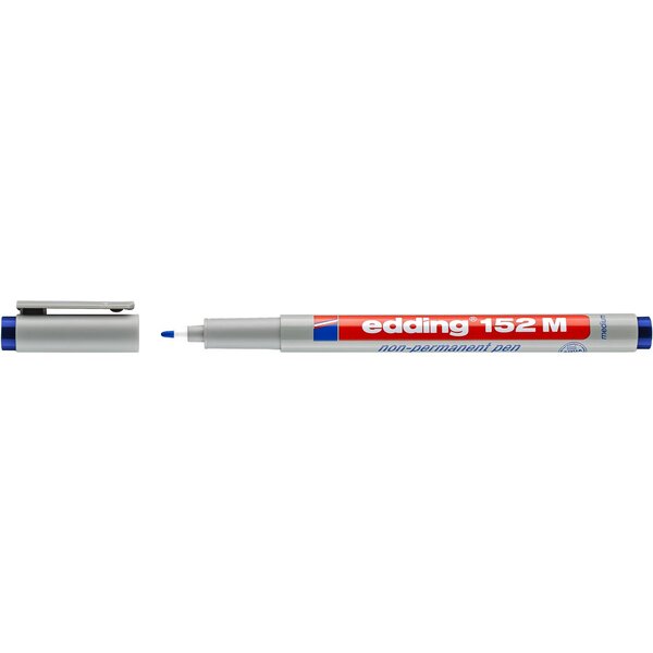 Feutre non Permanent 152 m bleu 1 mm EDDING