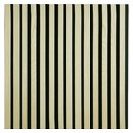 Panneau mural 60x60 bois crème acoustique 1 pièce