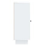 vidaXL Buffet Blanc 33 x 34 5 x 90 cm Bois d'ingénierie