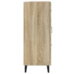 vidaXL Buffet Chêne sonoma 69 5x34x90 cm Bois d'ingénierie
