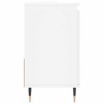 vidaXL Armoire de salle de bain blanc 65x33x60 cm bois d'ingénierie