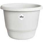 Pot de fleurs Amiga Rond 40 - Blanc Ø 39 x hauteur 29 cm - Extérieur 100 recyclé