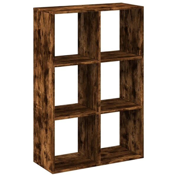 vidaXL Étagère séparatrice de pièce chêne fumé 69 5x29x103 5 cm