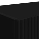 vidaXL Meuble TV mural Noir 60 x 31 x 29.5 cm Bois d'ingénierie