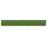 vidaXL Écran de balcon avec feuilles Vert et jaune 600 x 75 cm