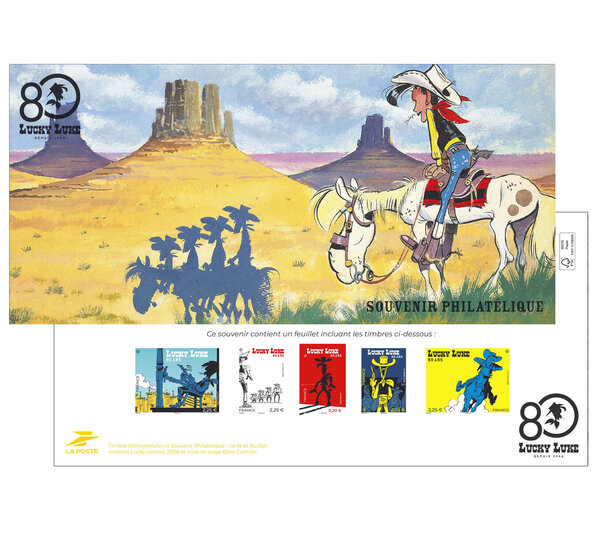 Souvenir - 80 ans Lucky Luke
