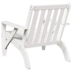 vidaXL Chaises de jardin adirondack lot de 2 75x77x77 cm