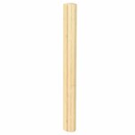 vidaXL Tapis rectangulaire naturel clair 80x400 cm bambou