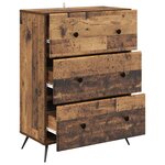 vidaXL Armoire à tiroirs 66 x 34 5 x 90 cm Bois d'ingénierie