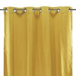 Rideau sueden 100% Polyester - Jaune - 140x250 cm