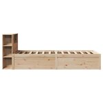vidaXL Cadre de lit sans matelas 90x200 cm bois de pin massif