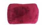 Grand plaid uni 150 x 200 cm - Rouge
