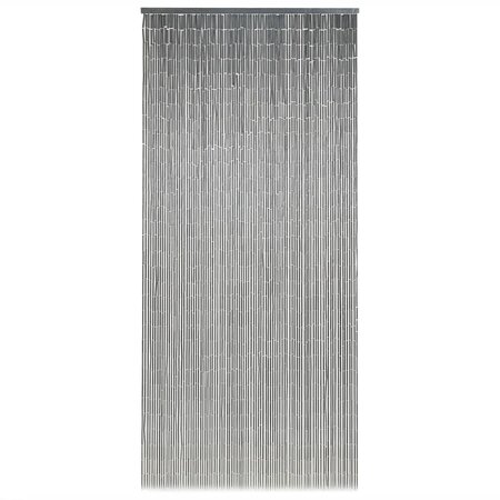 vidaXL Rideau de porte contre insectes Bambou 90 x 200 cm