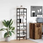 vidaXL Étagère Bois Ancien 40 x 29 5 x 149 cm Bois d'ingénierie