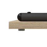 vidaXL Table console Chêne sonoma 101 x 35 x 80.5 cm Bois d'ingénierie