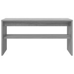 vidaXL Meuble TV Gris Sonoma 80 x 30 x 40 cm Bois d'ingénierie