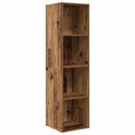 vidaXL Meuble TV 2 Pièces Marron 37 x 37 x 142.5 cm Bois d'ingénierie