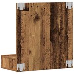 vidaXL Armoire Miroir Bois ancien 62 x 31 5 x 62 cm Bois d'ingénierie