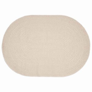 vidaXL Tapis Crème 140 x 200 cm PP