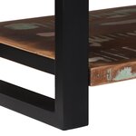 vidaXL Boîte de rangement Multicolore 80x35x45 cm Bois massif récupéré