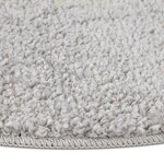 vidaXL Tapis Gris 90 x 90 cm Polypropylène