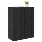 vidaXL Meuble mural Chêne noir 69 5 x 34 x 90 cm Bois d'ingénierie