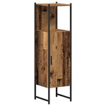 vidaXL Ensemble de meubles de salle de bain 4 pièces Bois rustique