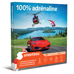 SMARTBOX - Coffret Cadeau 100 adrénaline - Sport & Aventure