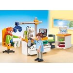 Playmobil 70197 - city life l'hôpital - cabinet d'ophtalmologie