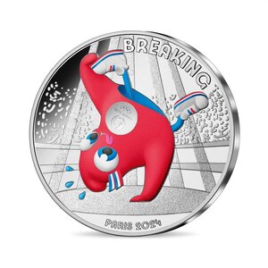 Mascotte - Breaking - Monnaie de 10€ Argent