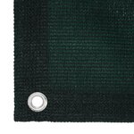 vidaXL Tapis de tente 250 x 500 cm PEHD Vert