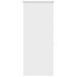 vidaXL Store enrouleur de douche avec cassette largeur du tissu 96 cm