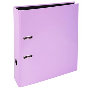 Classeur À Levier Aquarel Prem'touch Dos 80mm - A4 - Mauve - X 10 - Exacompta