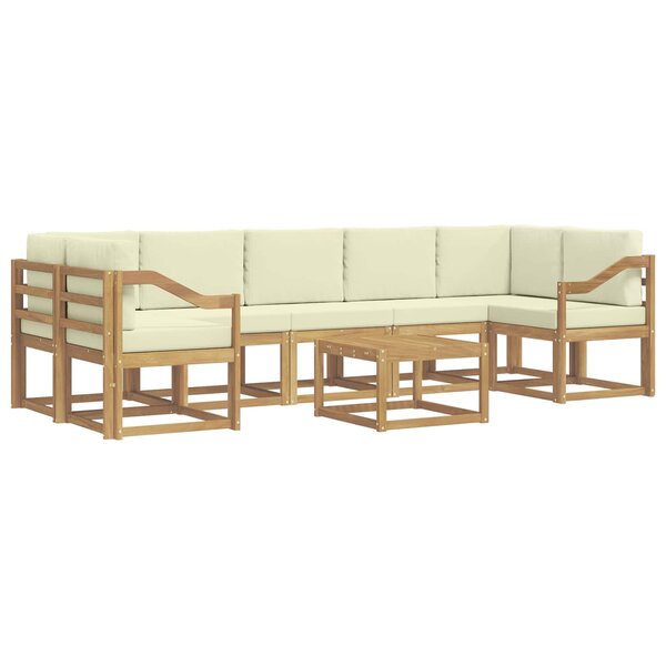 vidaXL Ensemble de canapés d'extérieur 6 Pièces