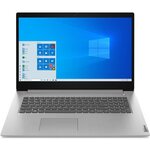 Pc portable ultrabook - lenovo ideapad 3 17iil05 - 17 3''hd - core i3-1005g1 - ram 8go - stockage 256go ssd - windows 10 - azerty