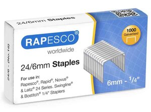 Boite de 1000 agrafes 24/8 galvanisées RAPESCO
