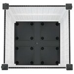 vidaXL Lit surélevé 40x40x38 cm Polypropylène