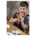 Ours pantin en bois a peindre -