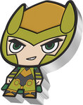 Monnaie en argent 2 dollars g 31.1 (1 oz) millésime 2023 chibi loki