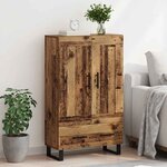 vidaXL Haut Armoire Bois Ancien 69 5 x 31 x 115 cm Bois d'ingénierie