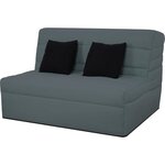 Banquette BZ Dunlopillo - Gris - Matelas Slyde 13 cm - Anti-acarien  antibactérien  anti-moisissure